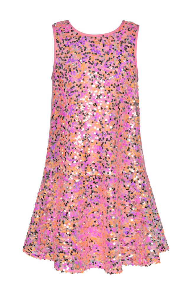 Drop Waist Sequin Dress