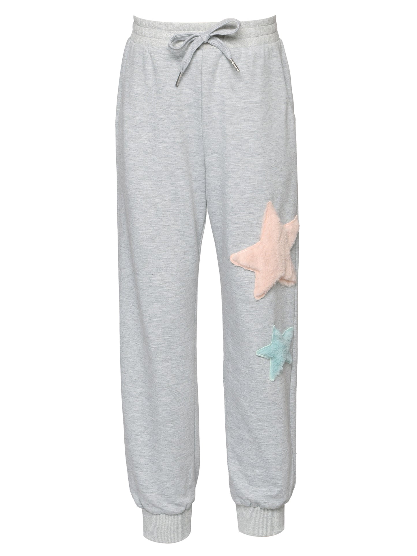 Faux Fur Star Jogger Set