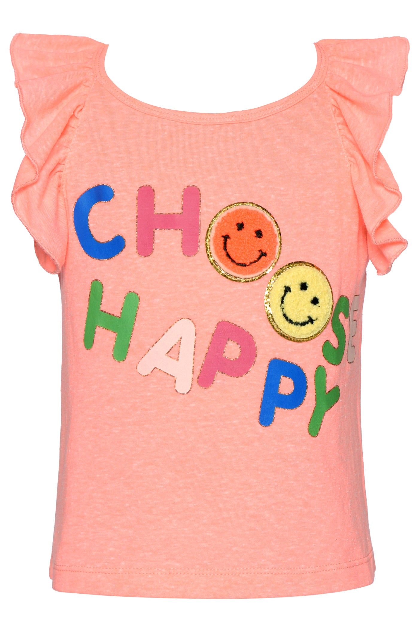 Choose Happy Top & Eyelet Skort