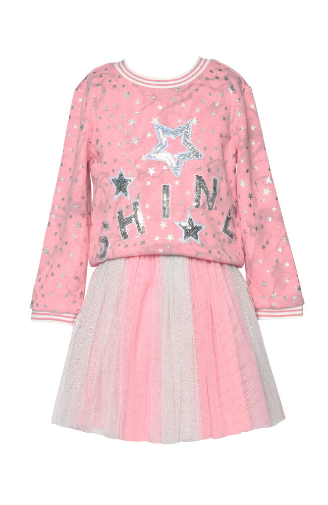 Shine Star Twofer Dress