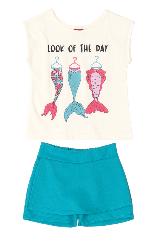 Mermaid Tail Top & Skort