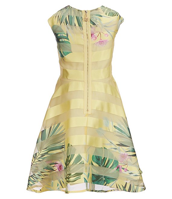 Tropical Stripe Dress